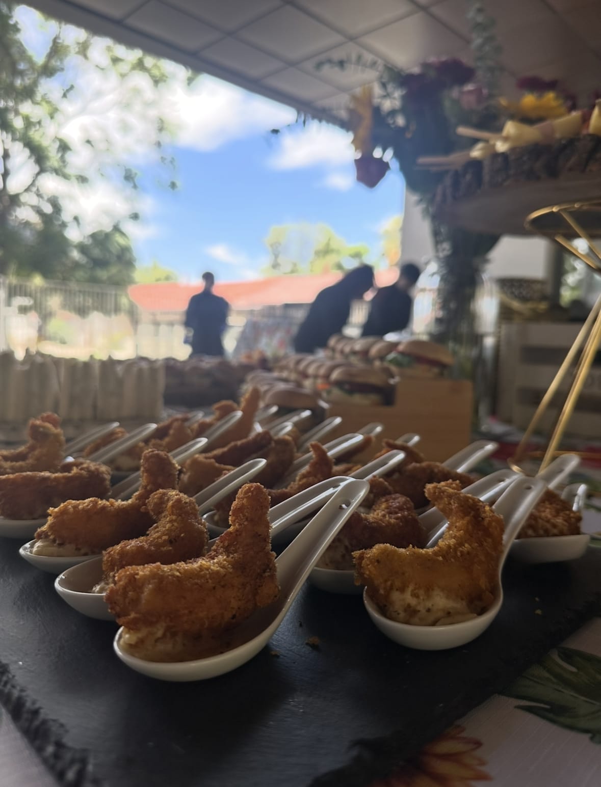 Apanaditos de mar en cuchara